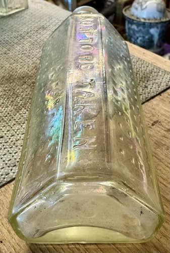 6oz very rare clear glass - rare,
