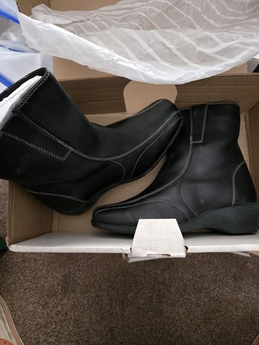 Ladies black ankle boots - ladies, uk