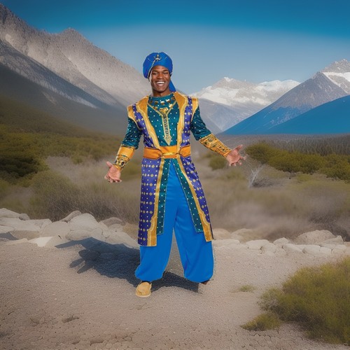 Genie deluxe disney aladdin - genie,