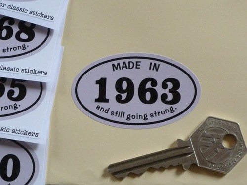 Made 1963 bike sticker - in,