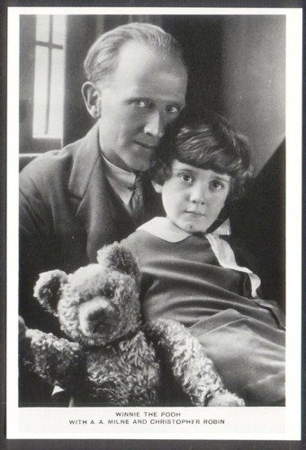 Modern postcard a milne - postcard:,