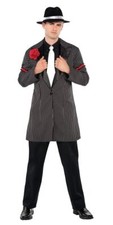 Men's 1920s Gangster Pinstripe