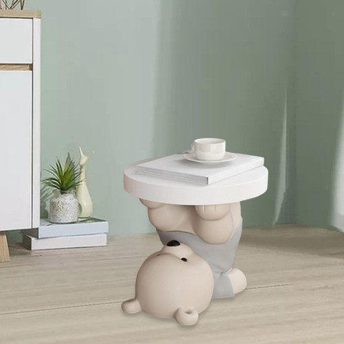 Bear statue side table modern - table,,