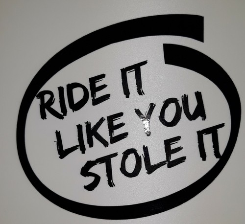 Ride like you - like,