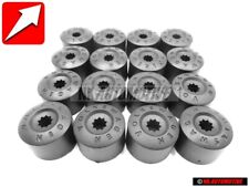 16x Genuine VW Wheel Bolt Lug Nut Cover Cap - 1K0601173 9B9