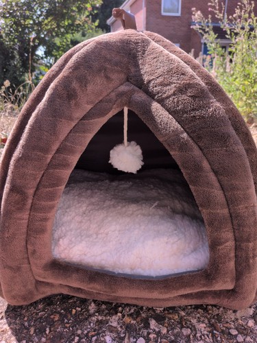 Bedsure pet tent cave - bed, for