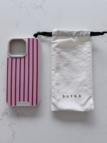 Burga pink red white - red,