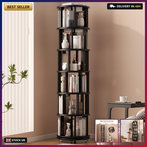 Tier rotating bookshelf 360 - bookshelf,,