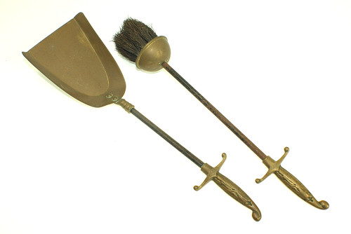 Brass steel set - steel, 2