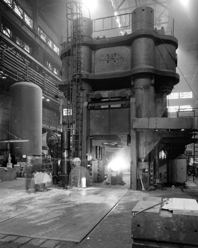 Mesta 18000 ton forging press - forging,