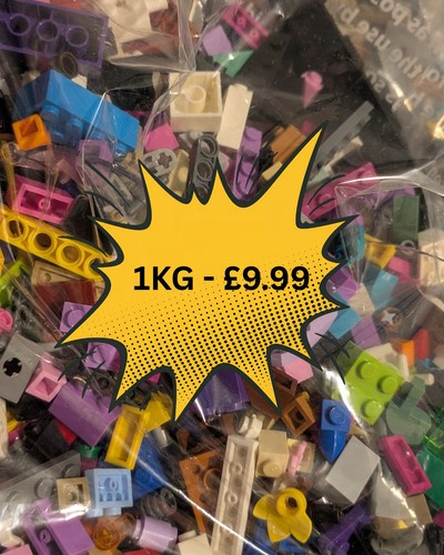 1kg random authentic lego - 1kg, of