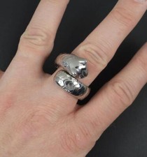 CARTIER Panthere Lakarda 18ct White Gold and Emerald Ring