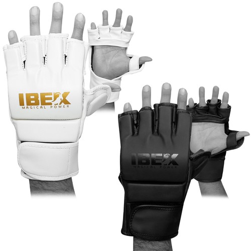 Leather mma gloves - mma,