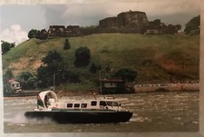 hovercraft postcard Rare expedition Venezuela Amazon S America rapids Incas old