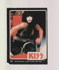 1979 ROCK STARS CARD #39 KISS