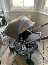 Uppababy Cruz Set - Bassinet, Stroller, Boogie board & rain covers (RRP £1100)