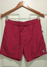 Billabong Recycler All Day Layback Shorts Surf Board Mens/Boys XS Maroon String