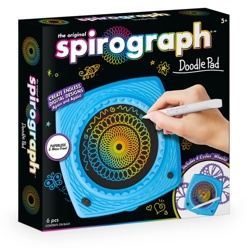 Spirograph electronic doodle - electronic,