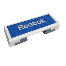 Reebok Original Grey Blue Studio Aerobic Step Riser Bench Home Gym Equipment 