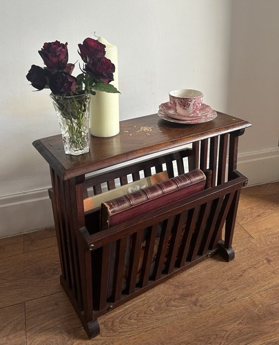Vintage solid wood magazine - vintage,
