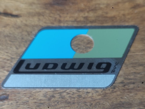 Badge ludwig blue olive - &,