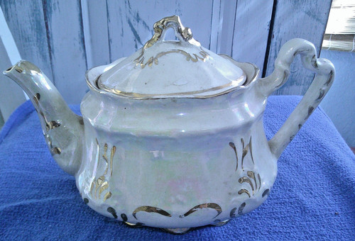 Vintage arthur woods teapot - vintage,