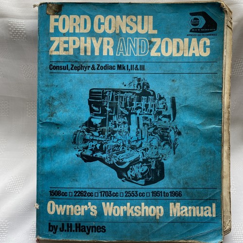 Ford consul zephyr - ford, &