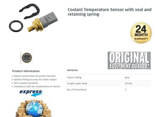 Coolant temperature sensor - sensor, for