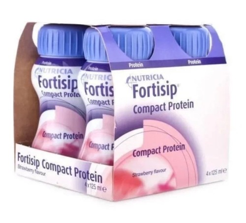 Fortisip strawberry 200ml x10 - strawberry,