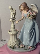 Porcelain Angel with Cherub