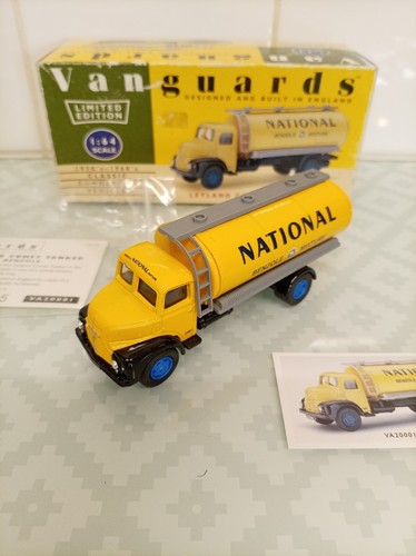 Vanguards leyland comet tanker - comet,