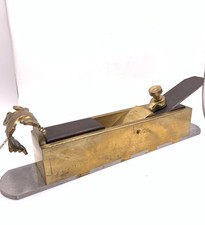 Spectacular Mitre Plane By Graham Forrest Blyth Leaf Scroll Tote 10 1/2”