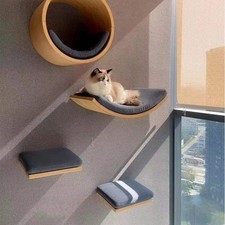 Wall Mounted Cat Shelf Bed
