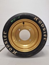 Aluminium ATV racing wheel 6" x 10" PCD 144mm Hoosier slick tyre 16 x 6 - 10