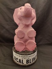 RARE Vintage Charity Money Collection Box RNIB Local Blind NELLIE THE ELEPHANT