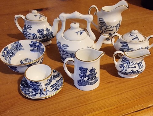 Coalport miniature tea set - coalport,