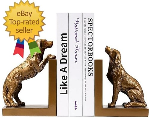 Dog bookends book ends for - ends,