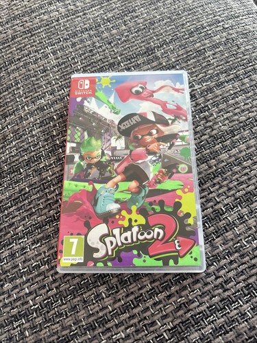 Nintendo switch game splatoon - nintendo, game,