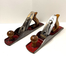 Pair of Vintage Acorn No. 5 Bench Planes – Cleaned & Rust Free - Made in England