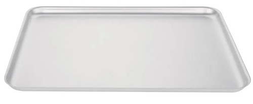 Aluminium baking tray - aluminium,