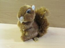 **LOOK** Stunning LIVING NATURE Plush RED SQUIRREL Stuffed Toy FREE P+P