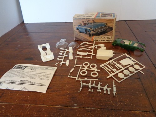 Airfix red stripe mgb - airfix,
