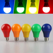 Colored E27 Screw LED Light
