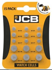 15 JCB Watch Cell Batteries