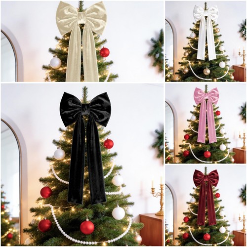 Velvet bows christmas - velvet, tree