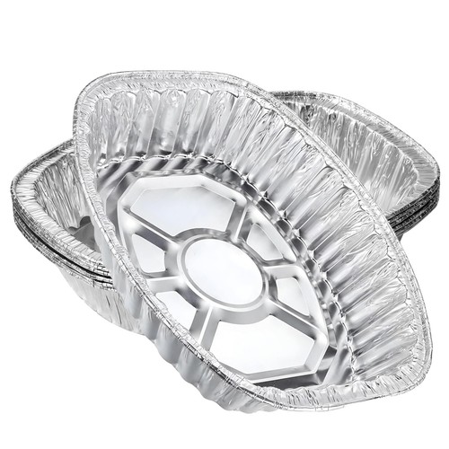 Large oval foil - large, trays