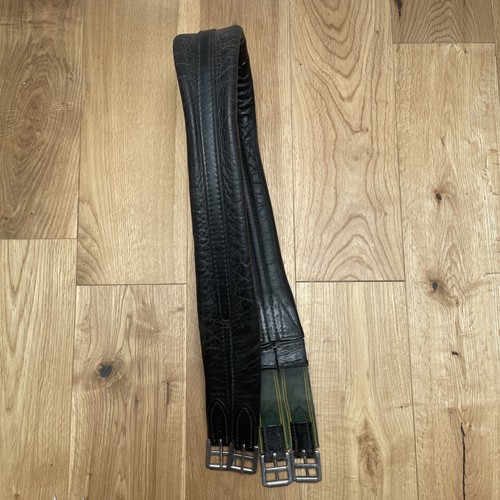 Leather girth sprenger - leather, hs