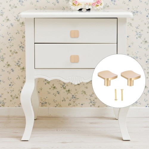 Golden brass wardrobe - golden,