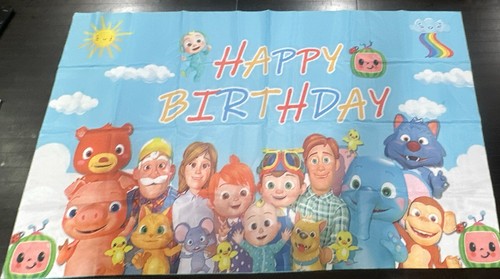 Happy birthday party banner - party,