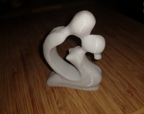 Kissing couple desk - |, decor